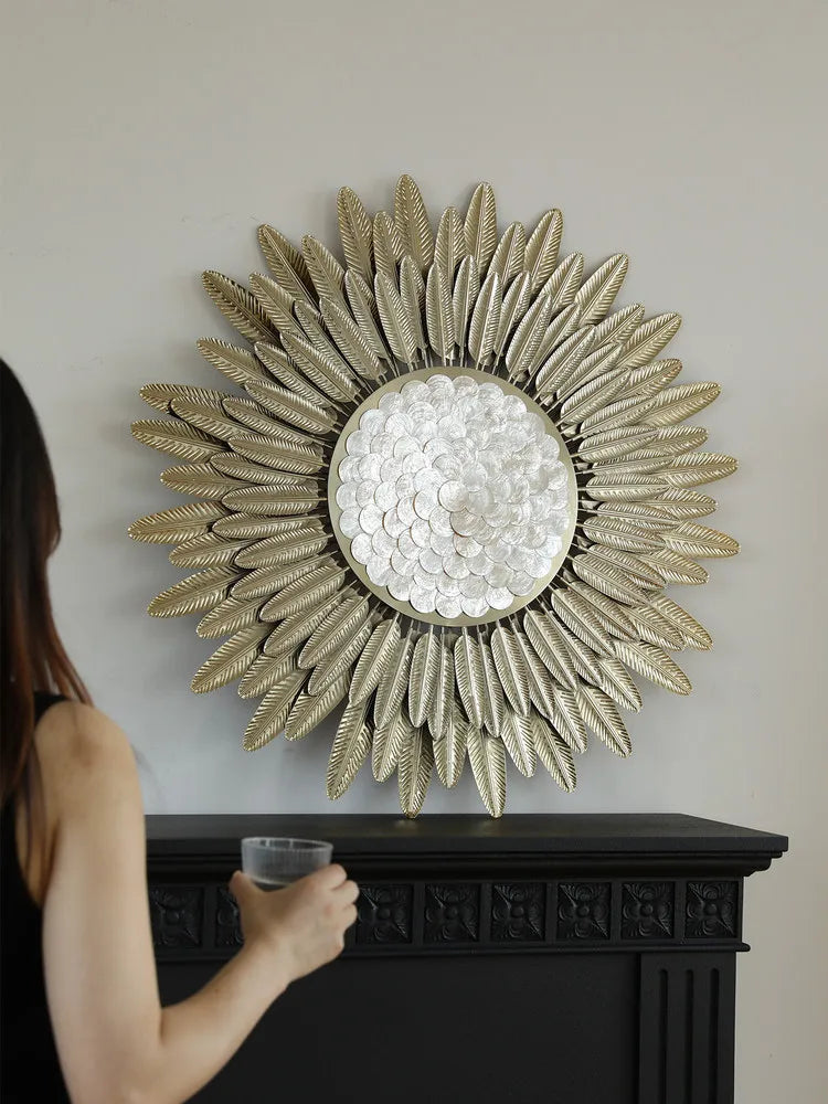 Pearl Inlay Wall Medallion