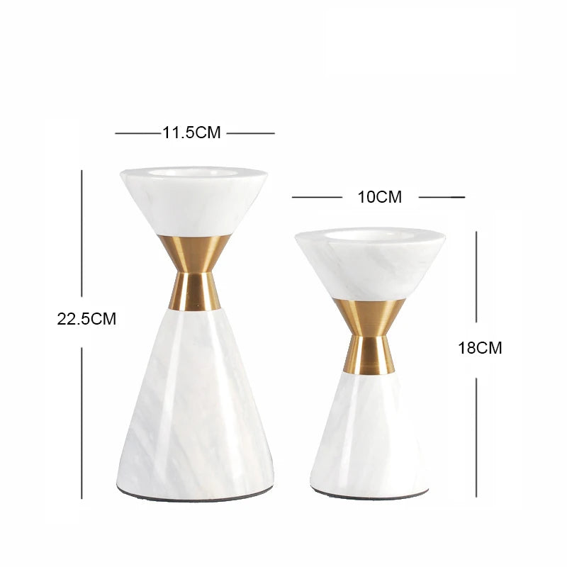 Volakos Marble Candlestick