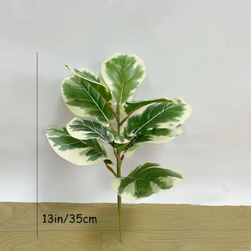 Artificial Tropical Ficus Tree Branch