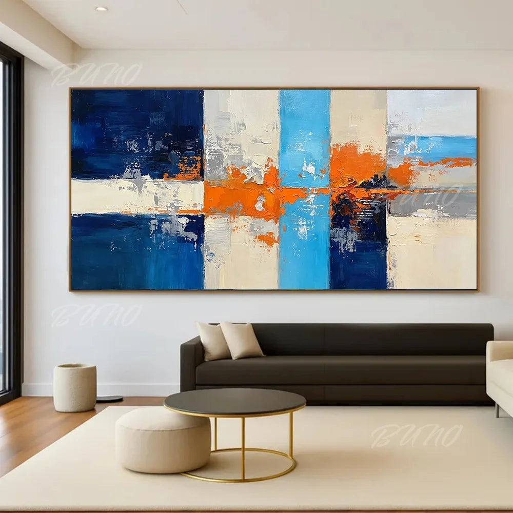 Gold Coastal Seascape Painting