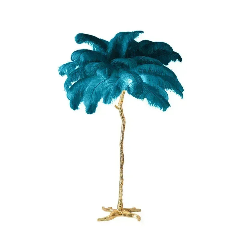 Feather LED Floor Lamp Nordic