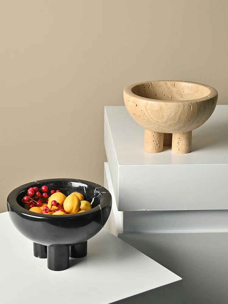 Natural Marble Serving Tray for Coffee