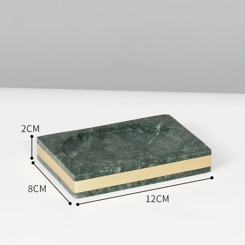 Indian Green Natural Marble Bathroom Set