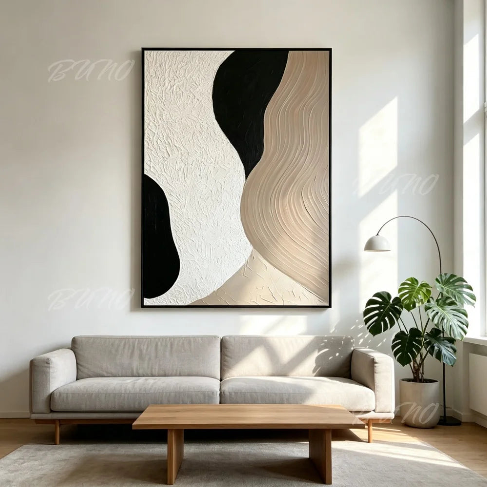 Wabi Sabi Textured Earth Art
