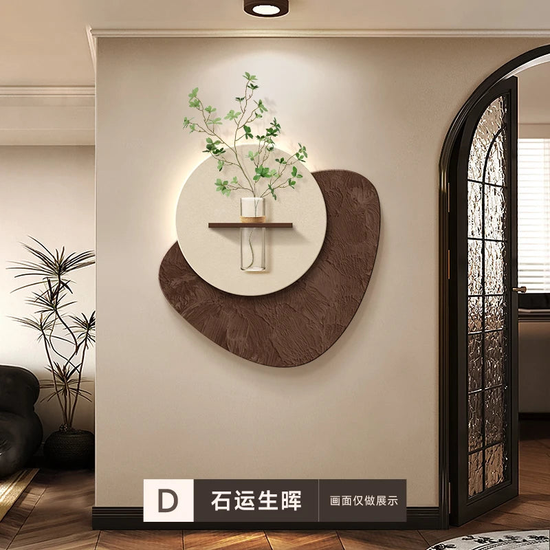 Green Plant Sandstone Mural