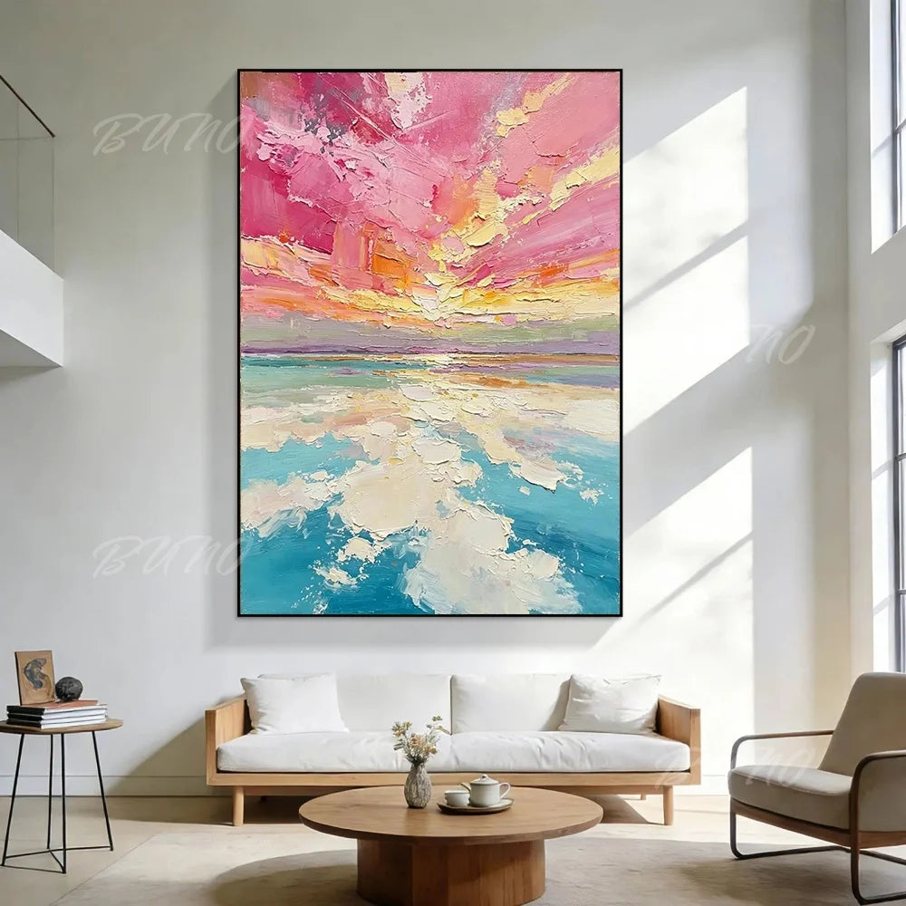 Thick Impasto Palette Painting