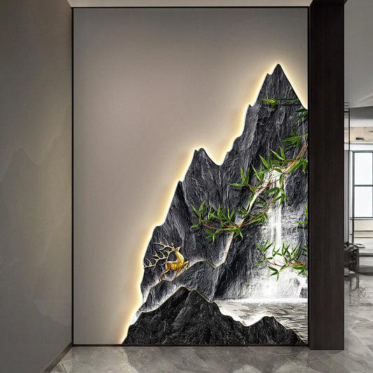 Flowing Wealth Corridor Mural
