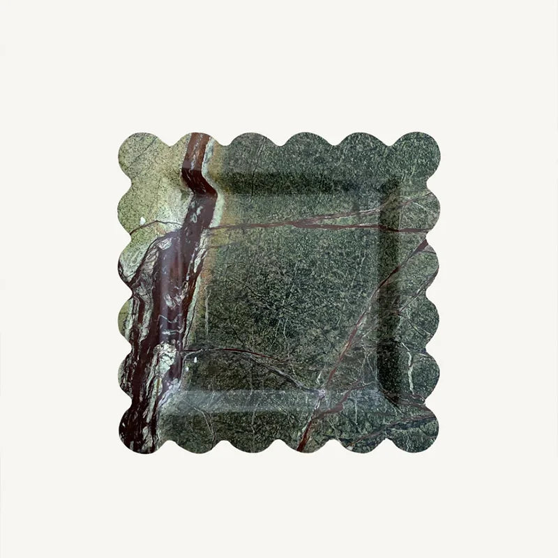 Natural Marble Travertine Serving Tray