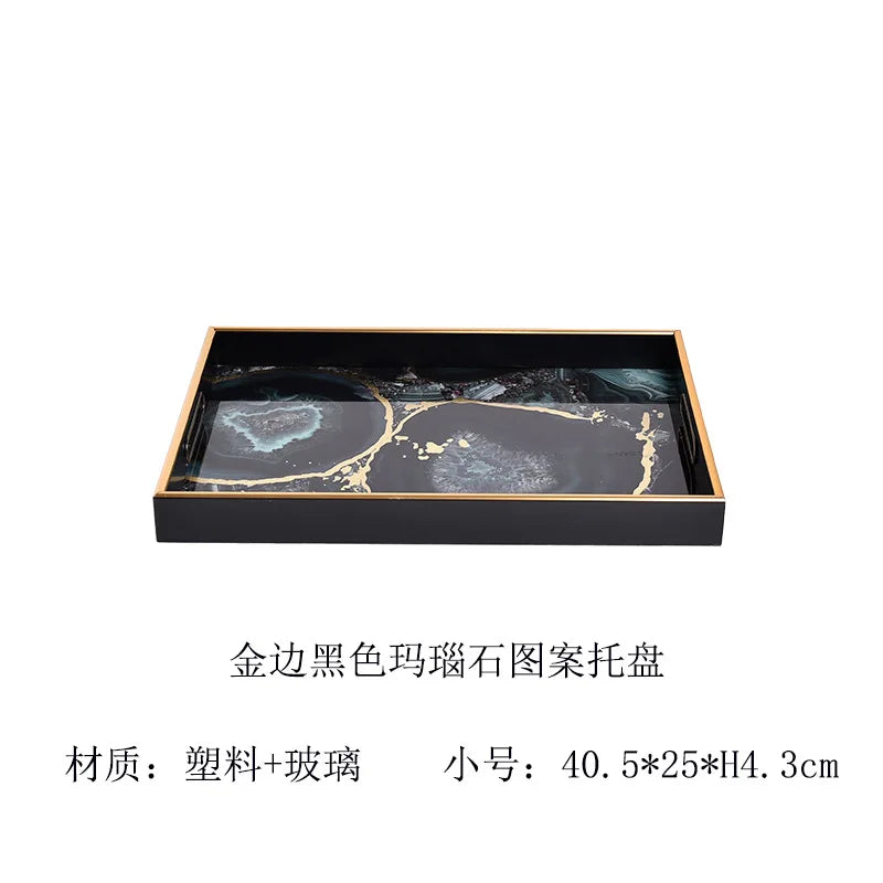 Gilded Branch Tray