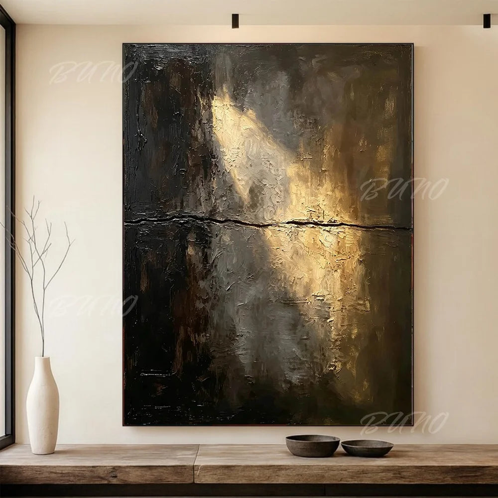 Minimalist Black Canvas Art