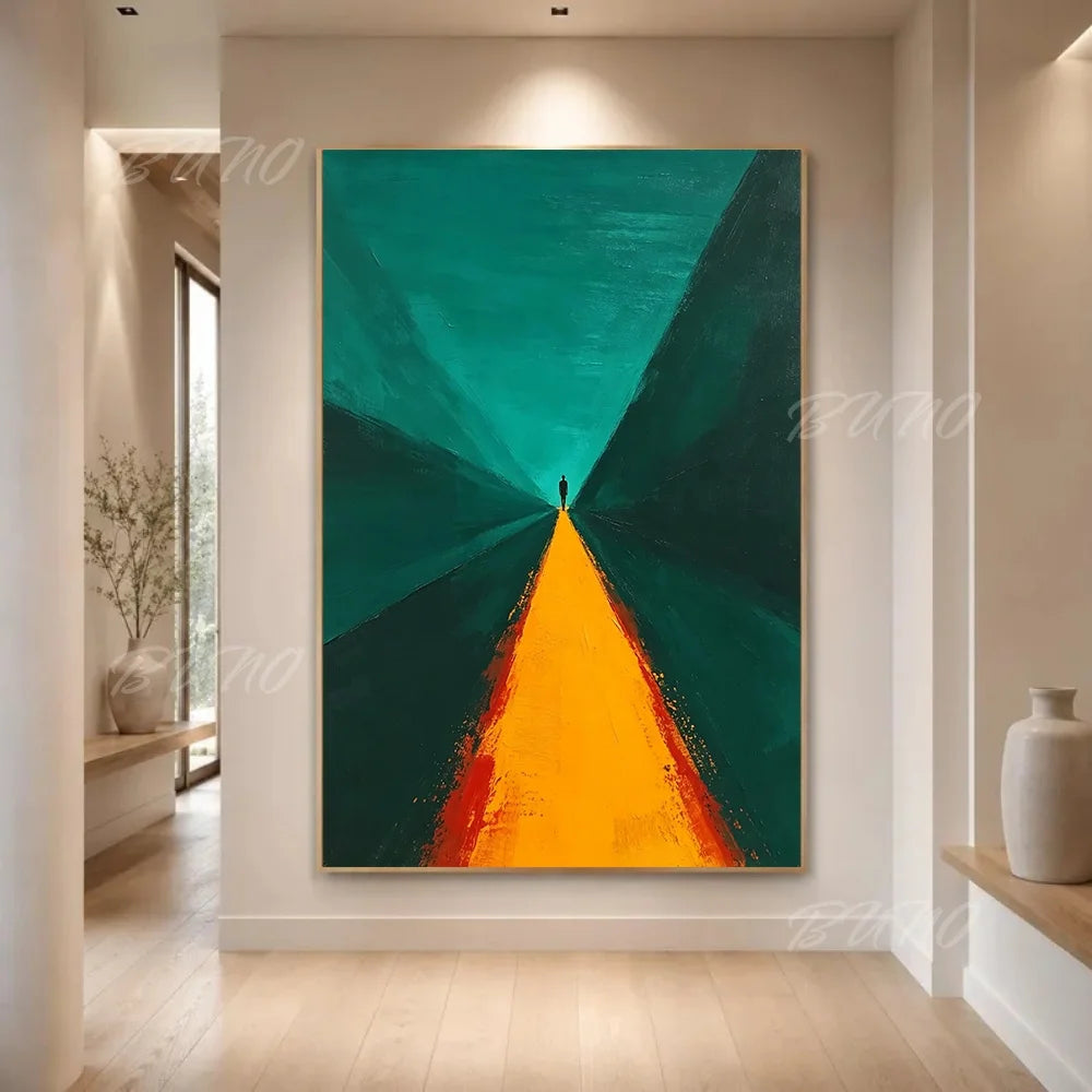 Surreal Minimalist Figure Art
