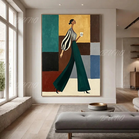 Modern Woman Canvas Art