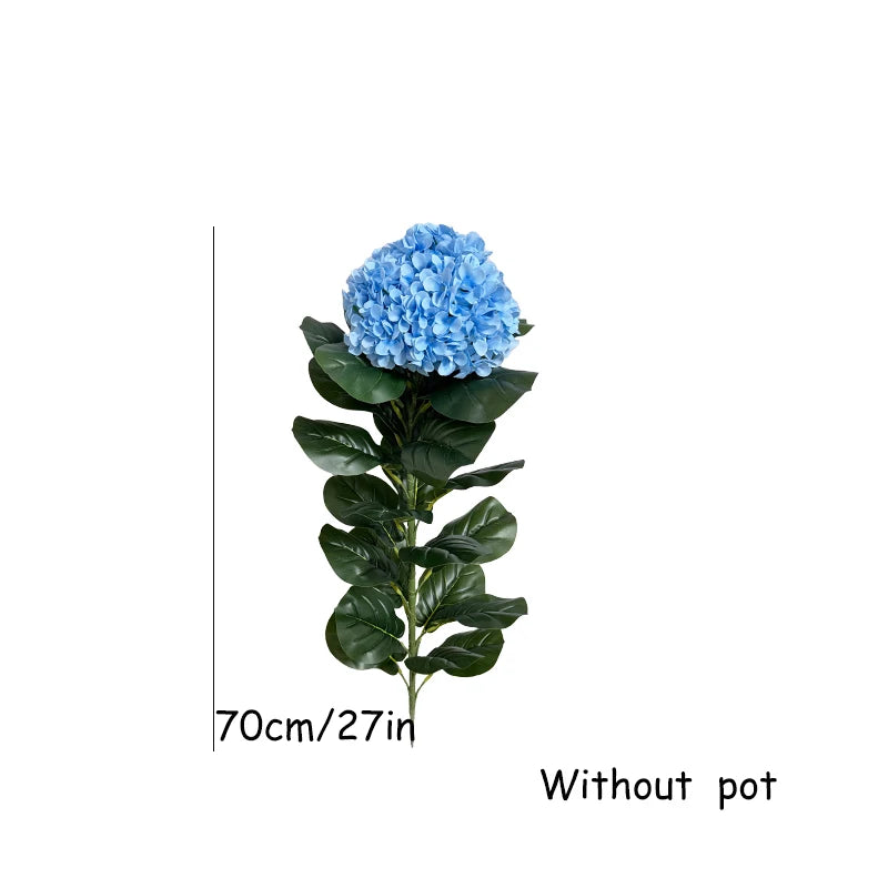 Artificial Hydrangea Tree Faux Potted