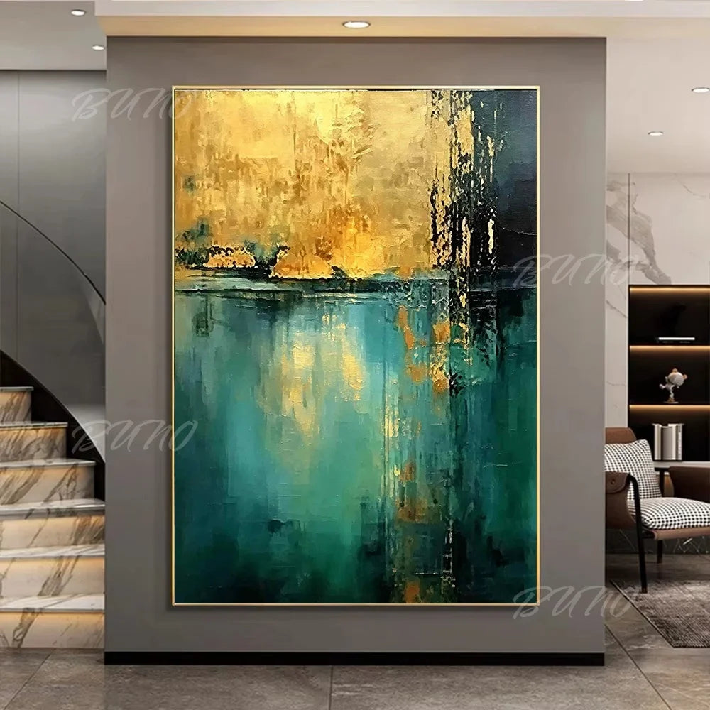 Lake View Palette Painting