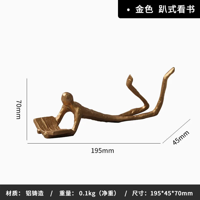 Acrobat Characters Sculpture Ornaments Desk