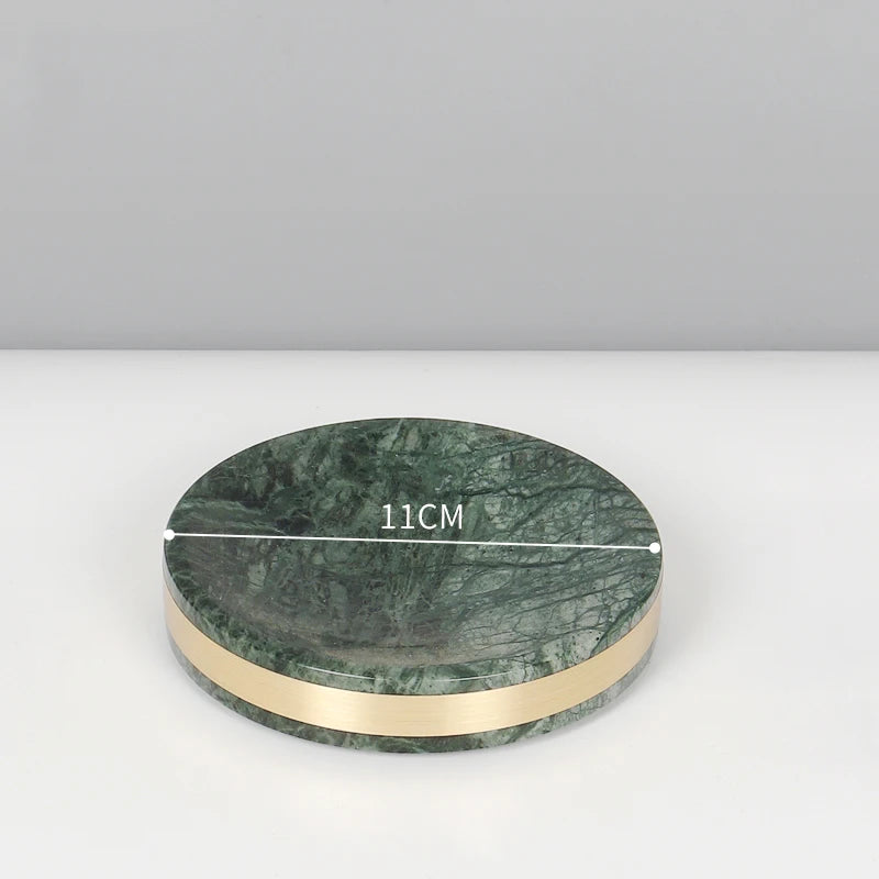 Indian Green Natural Marble Bathroom Set