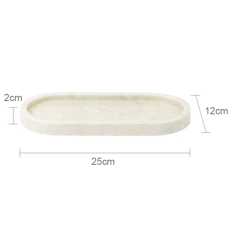 Emperador Light Marble Bath Set