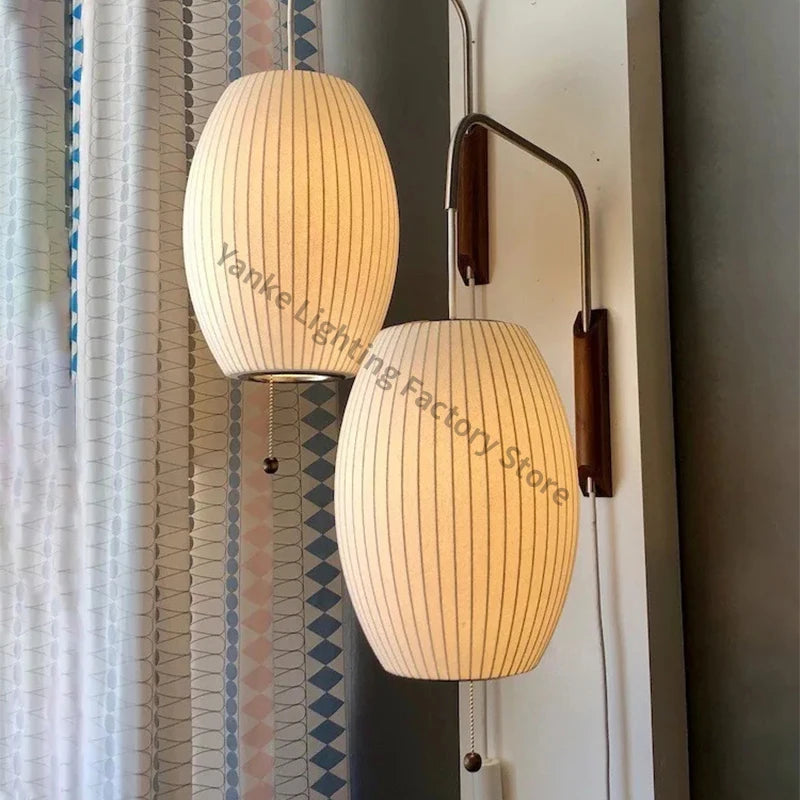 Modern Italian Silk Wall Lamp