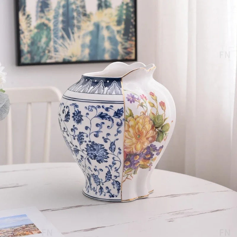 East-West Ceramic Vase