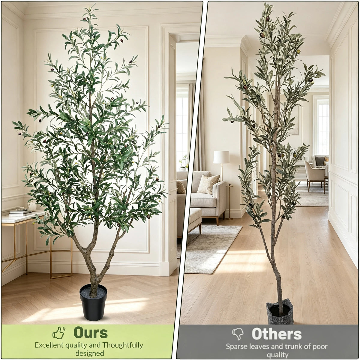 Artificial Olive Tree PE Real