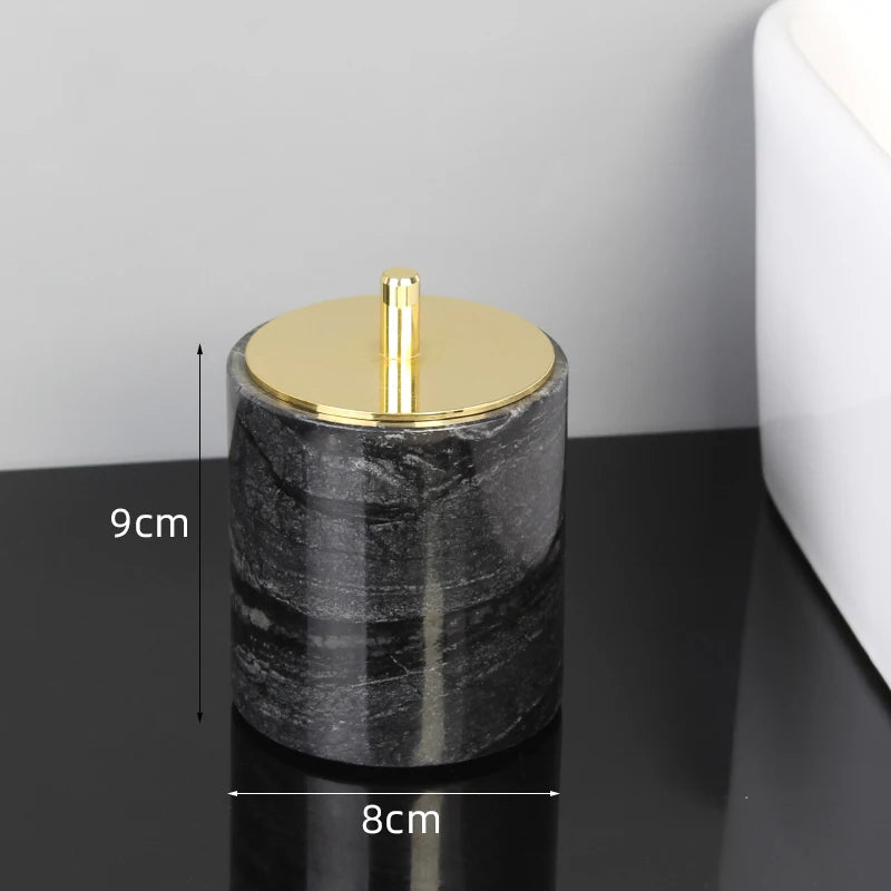 Tree Black Marble Vanity Set