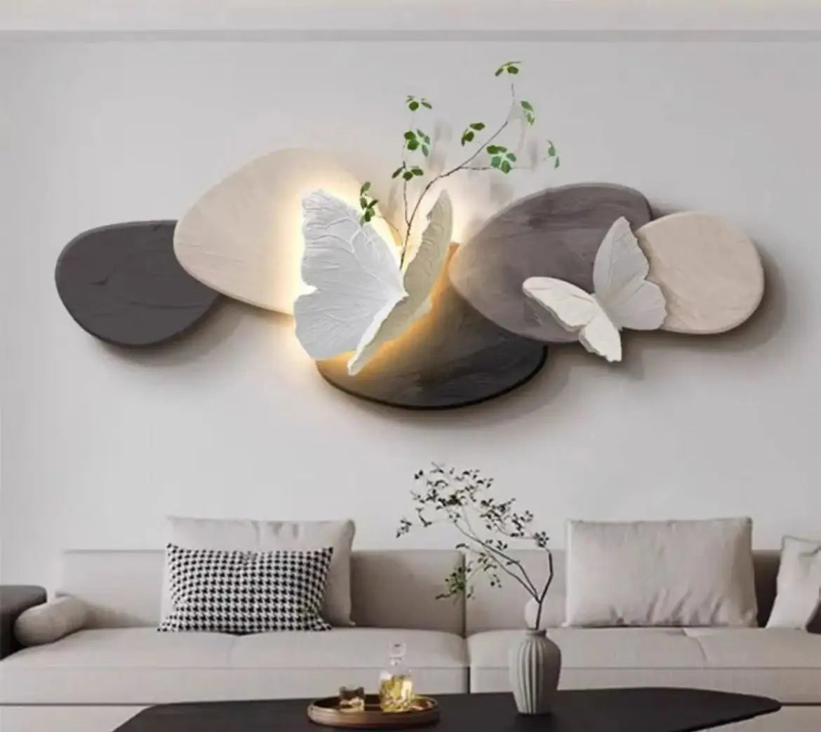 Butterfly Sofa Mural Light