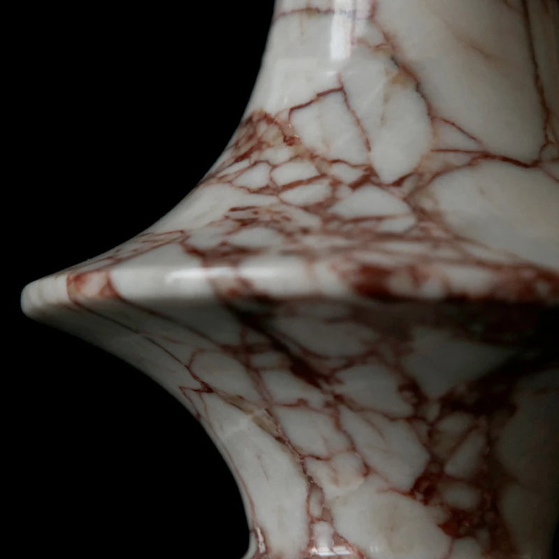 Calacatta Red Marble Vase