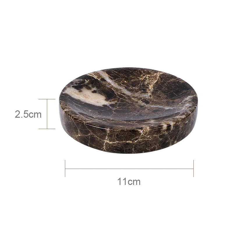 Emperador Dark Marble Bath Set