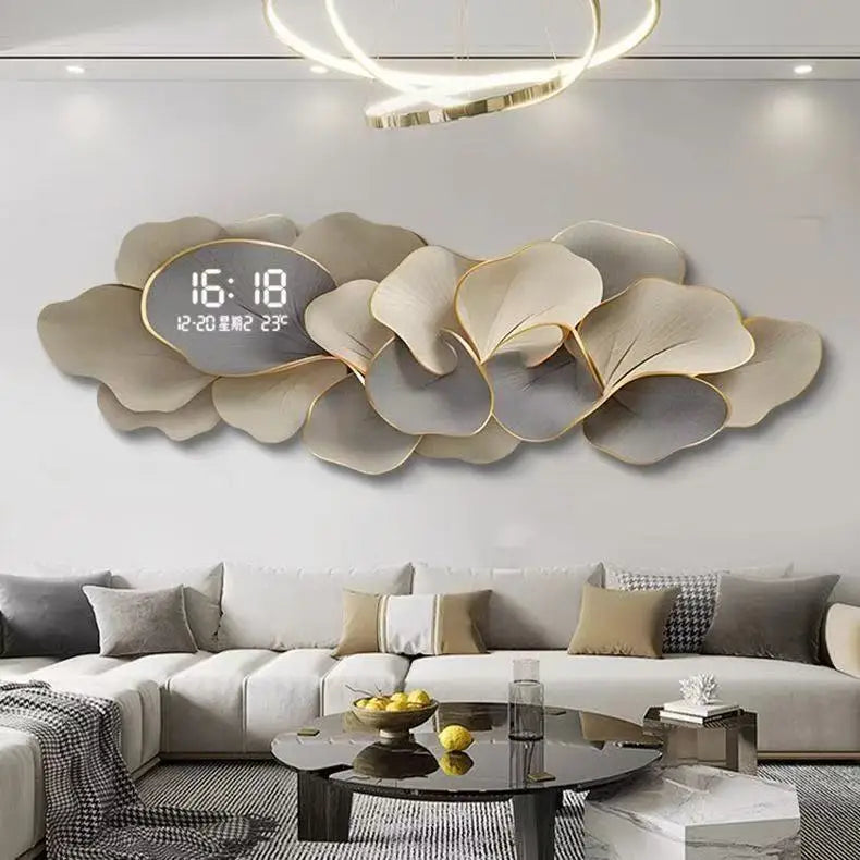 Electronic Clock Mural