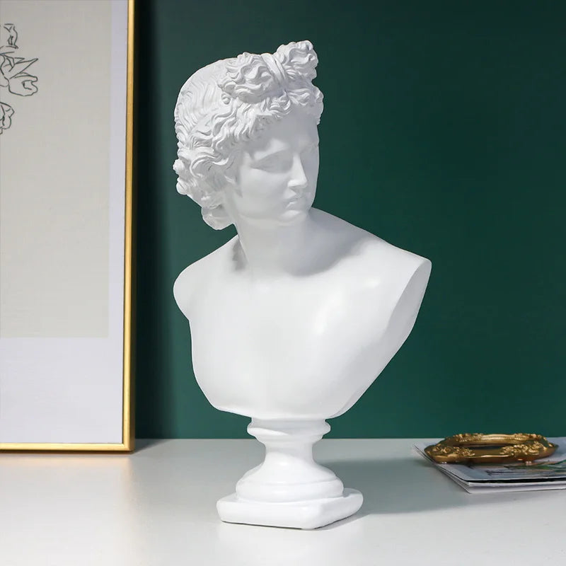 David Statue Resin Bust Sculpture