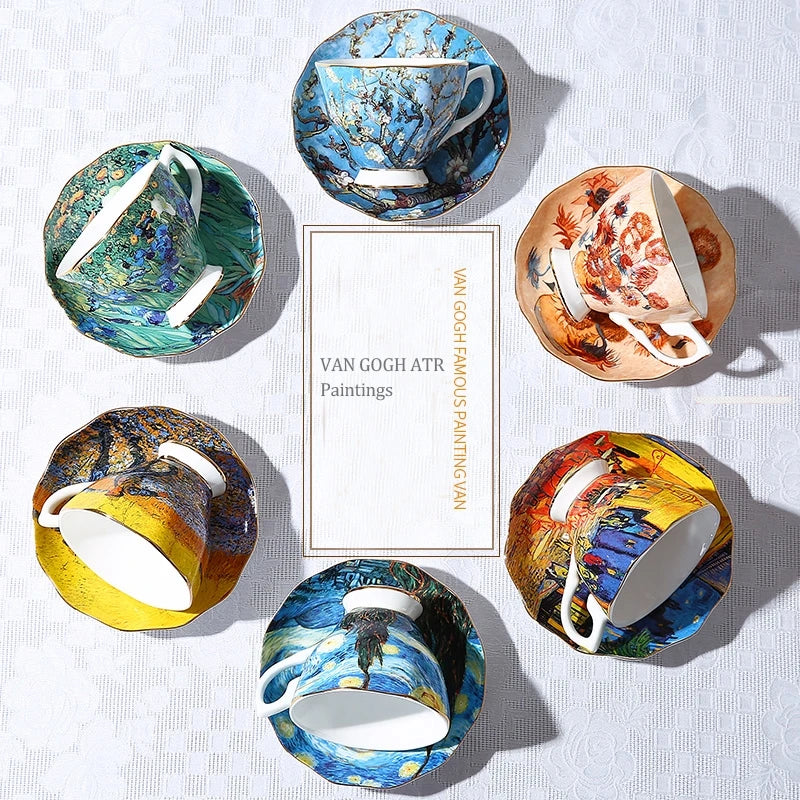 Van Gogh Art Mug Set