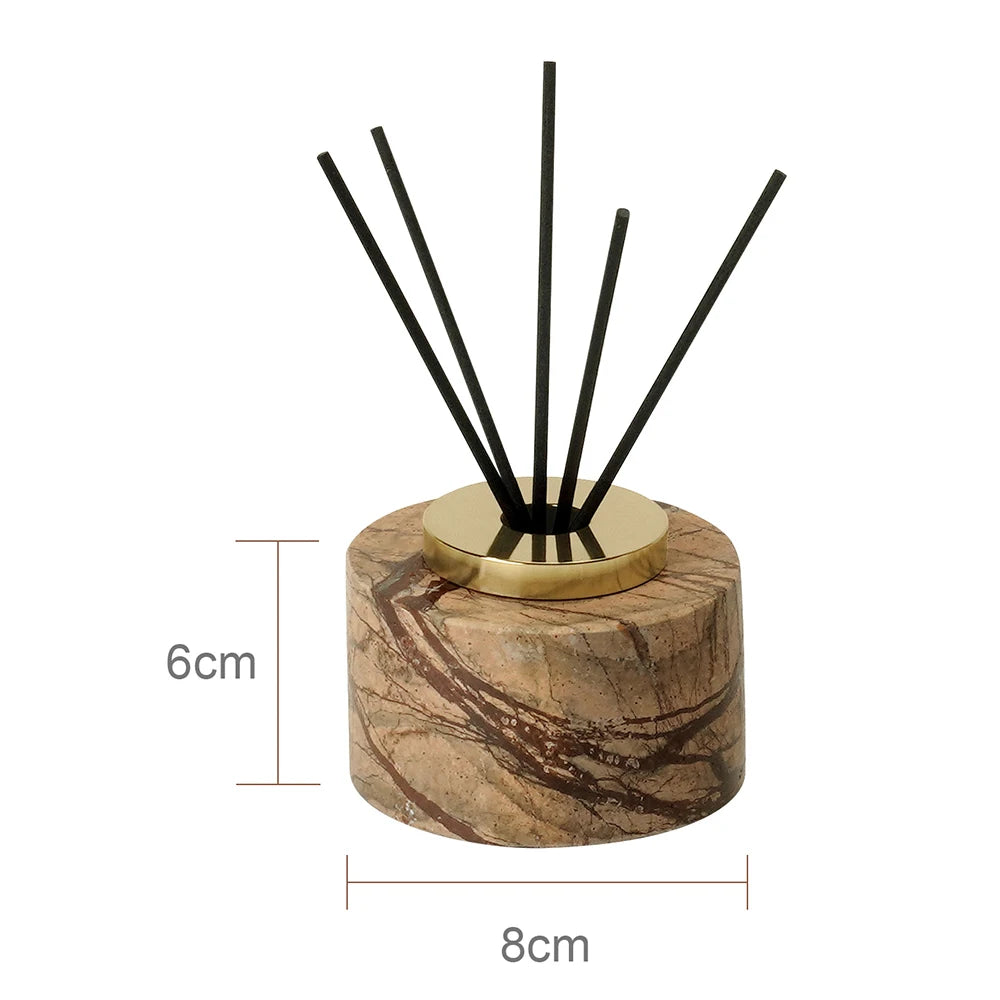 Rainforest Brown Marble Bath Set