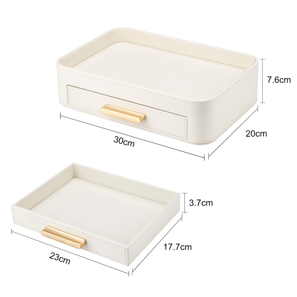 Leather Vanity Organiser