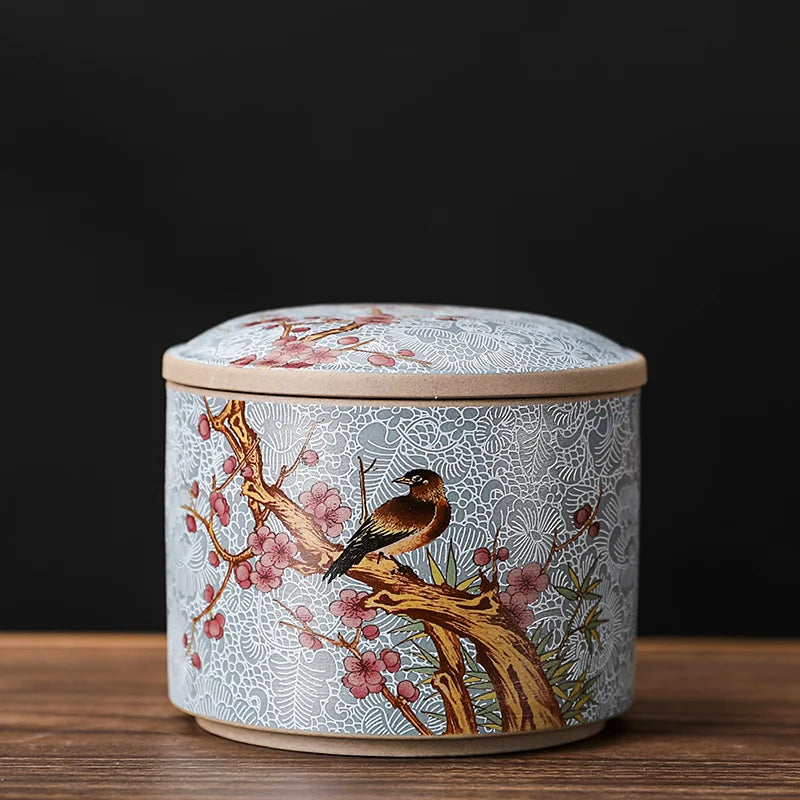 Ceramic Sealed Tea Jar