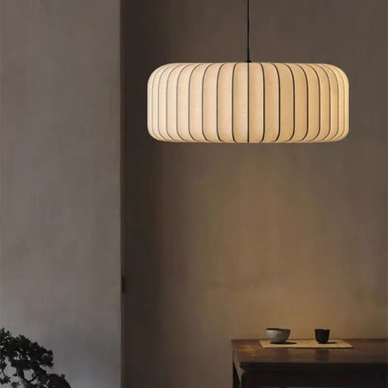 Wabi-Sabi Fabric Chandelier