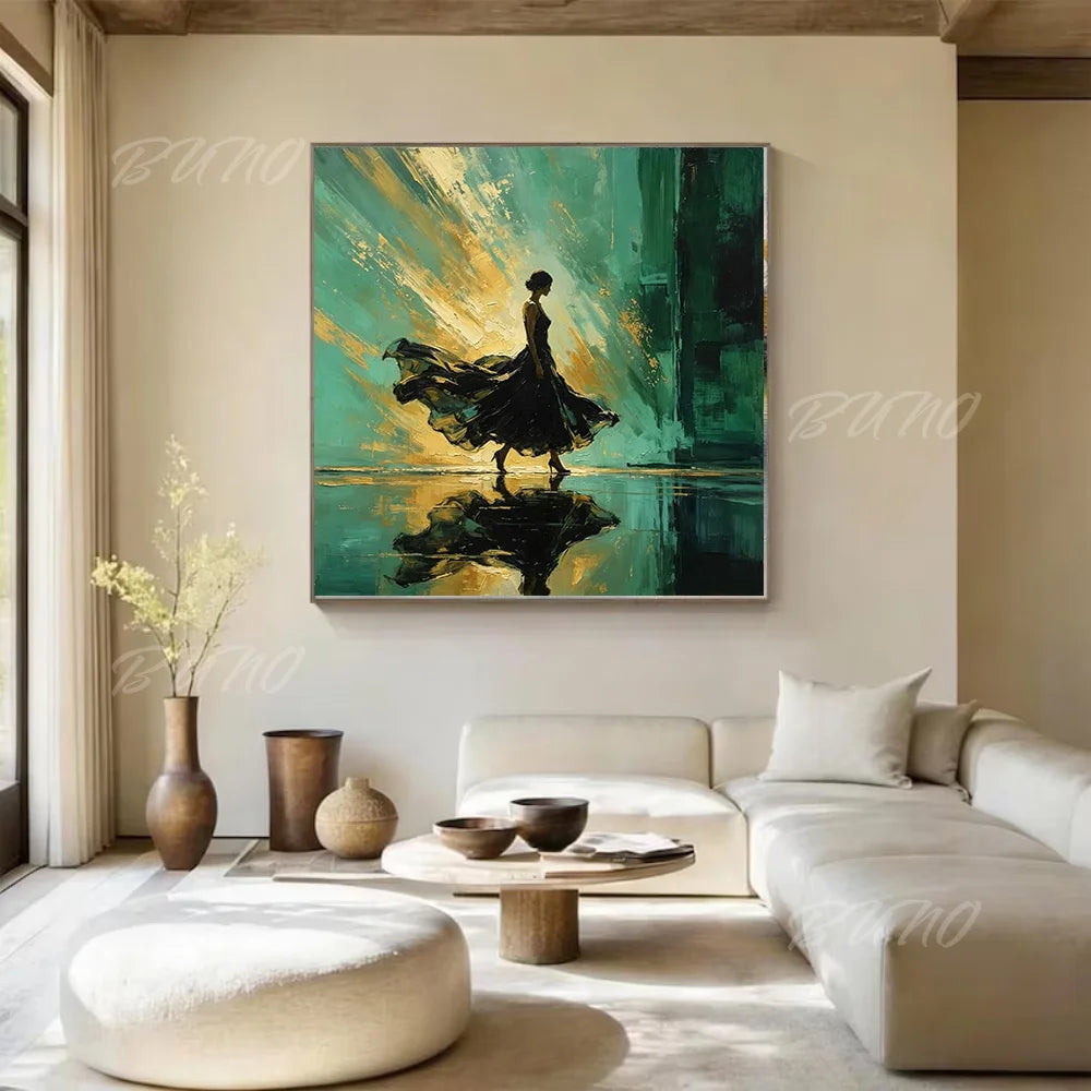 Lady Dancer Palette Art