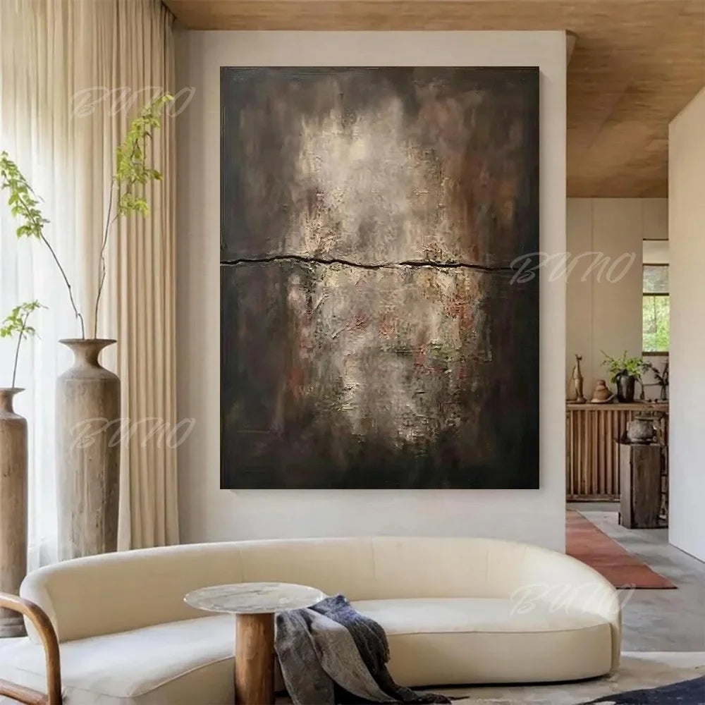 Minimalist Black Canvas Art