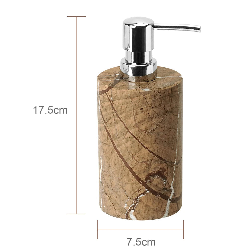 Rainforest Brown Marble Bath Set