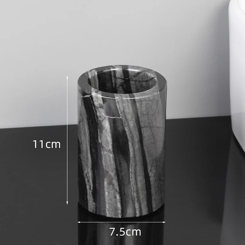 Tree Black Marble Vanity Set