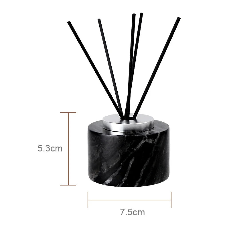 Tree Black Natural Marble Set