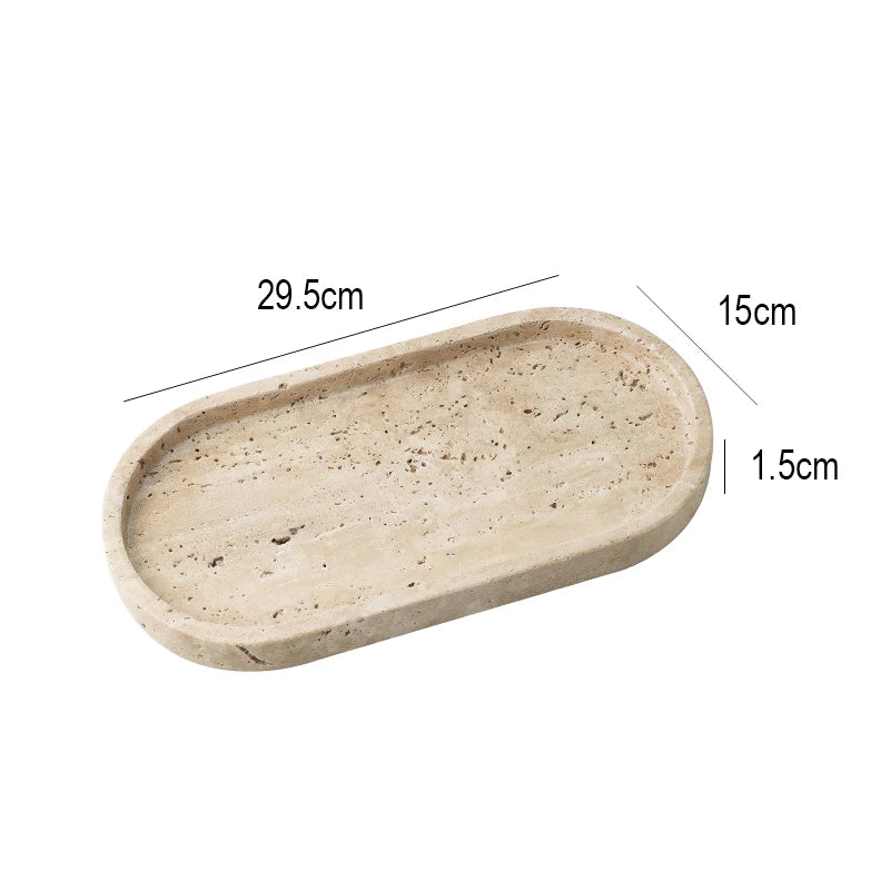 Travertine Stone Tray