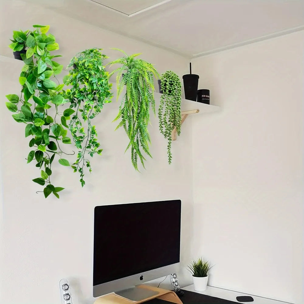 Artificial Ivy Plants Plastic Leaf