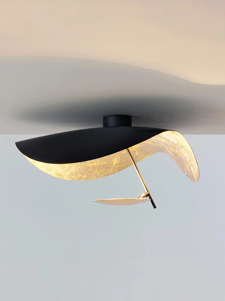 Modern Black and White LED Ceiling Lamp