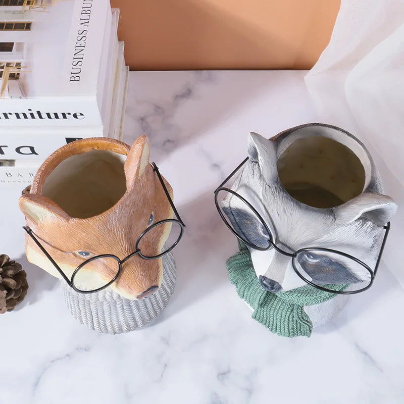 Resin Animal Planter