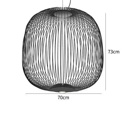 Bird Cage Mesh Pendant