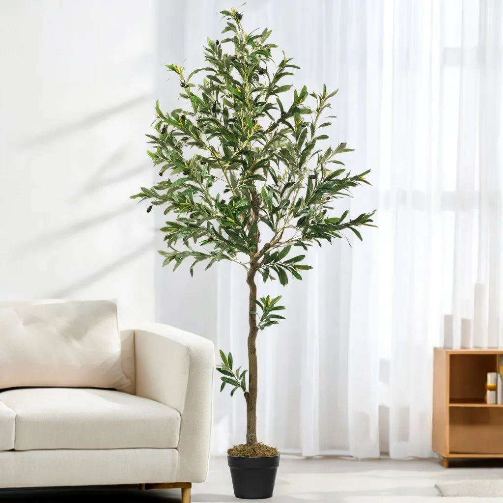 Olive Trees Artificial Indoor Faux Tree