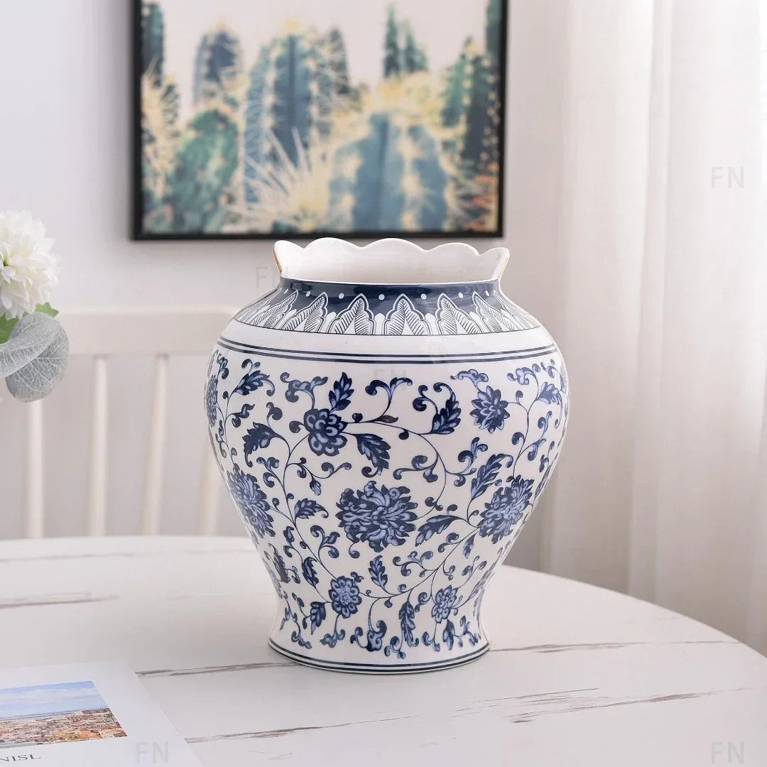East-West Ceramic Vase