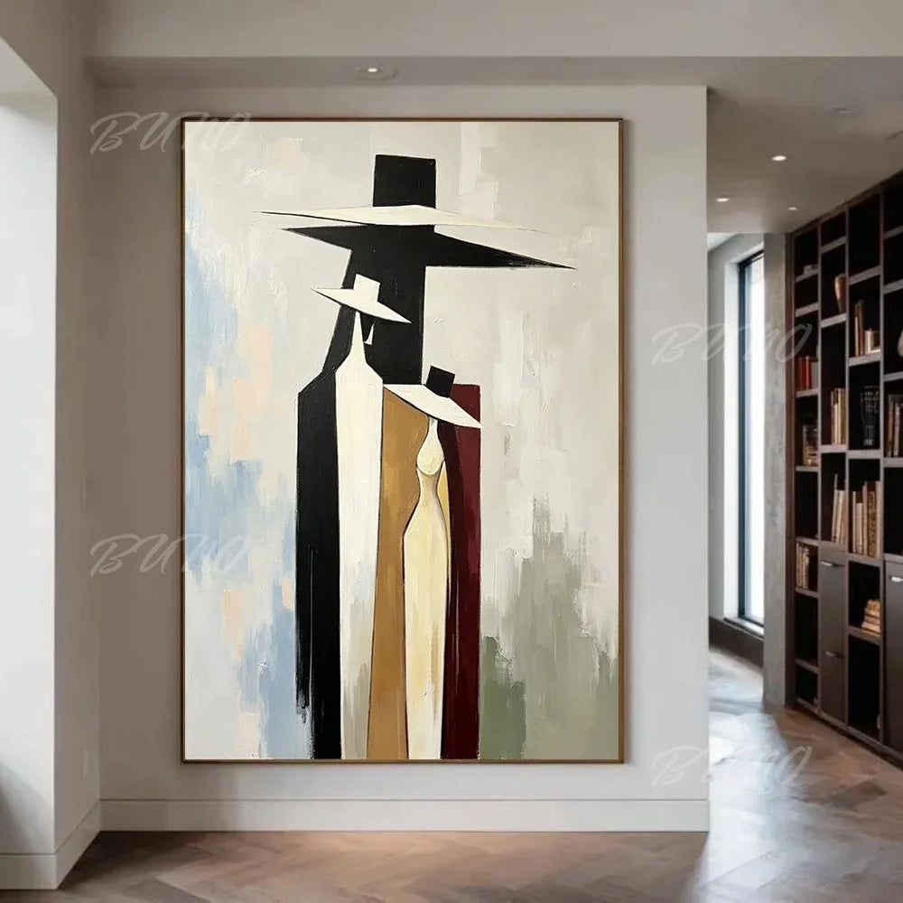 Chic Lady Palette Painting