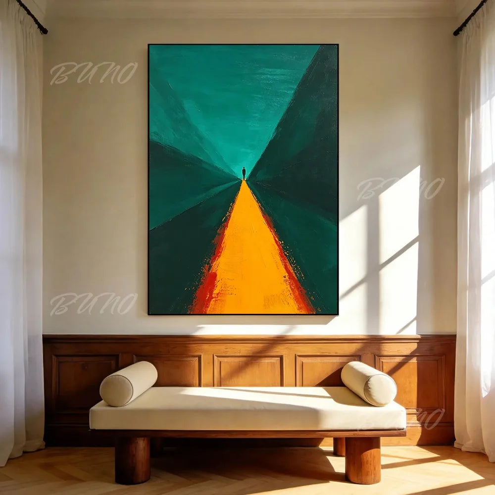 Surreal Minimalist Figure Art