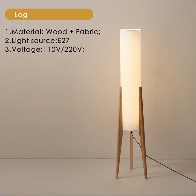 Japanese Wabi Sabi Floor Lamp
